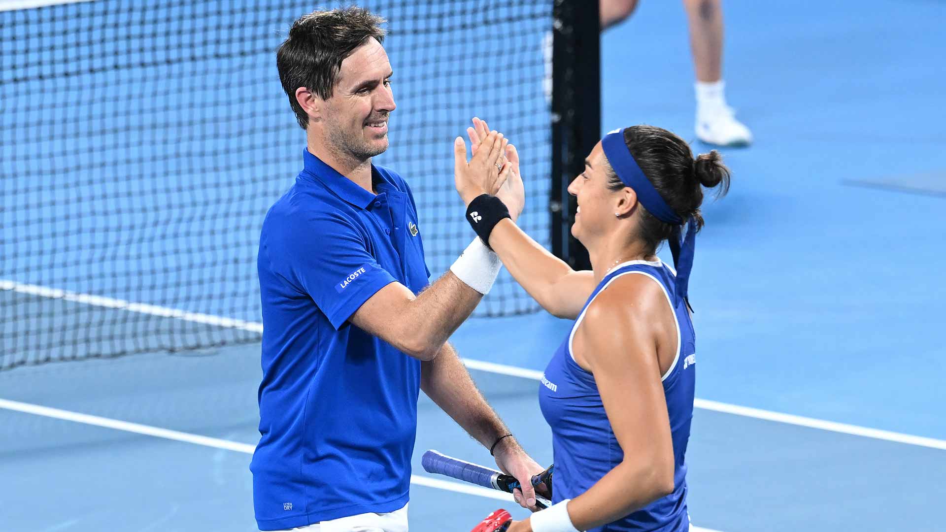 France's Garcia/Roger-Vasselin save MP, defeat Germany in United Cup thriller