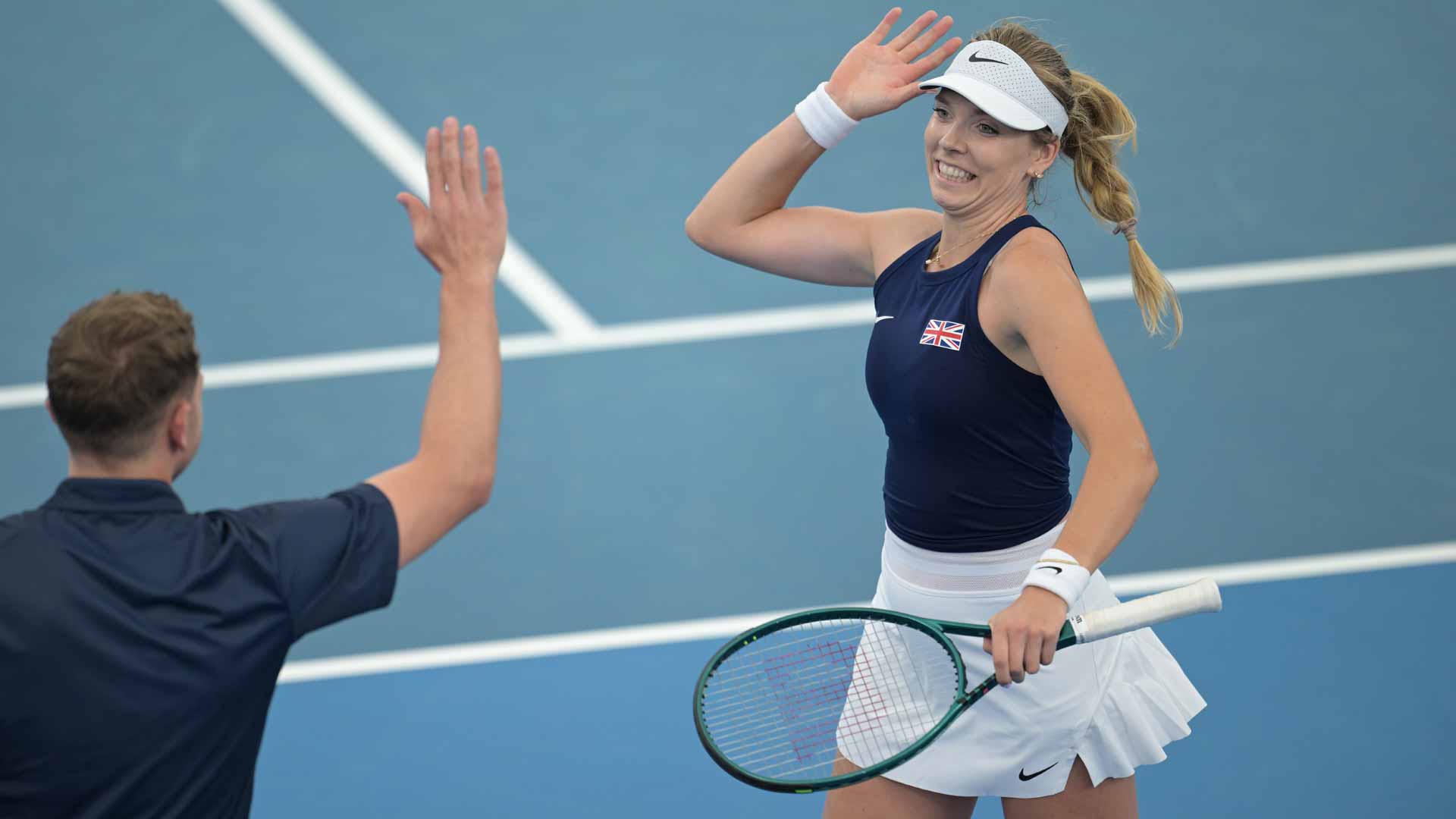 Katie Boulter gives Great Britain United Cup lead over Argentina