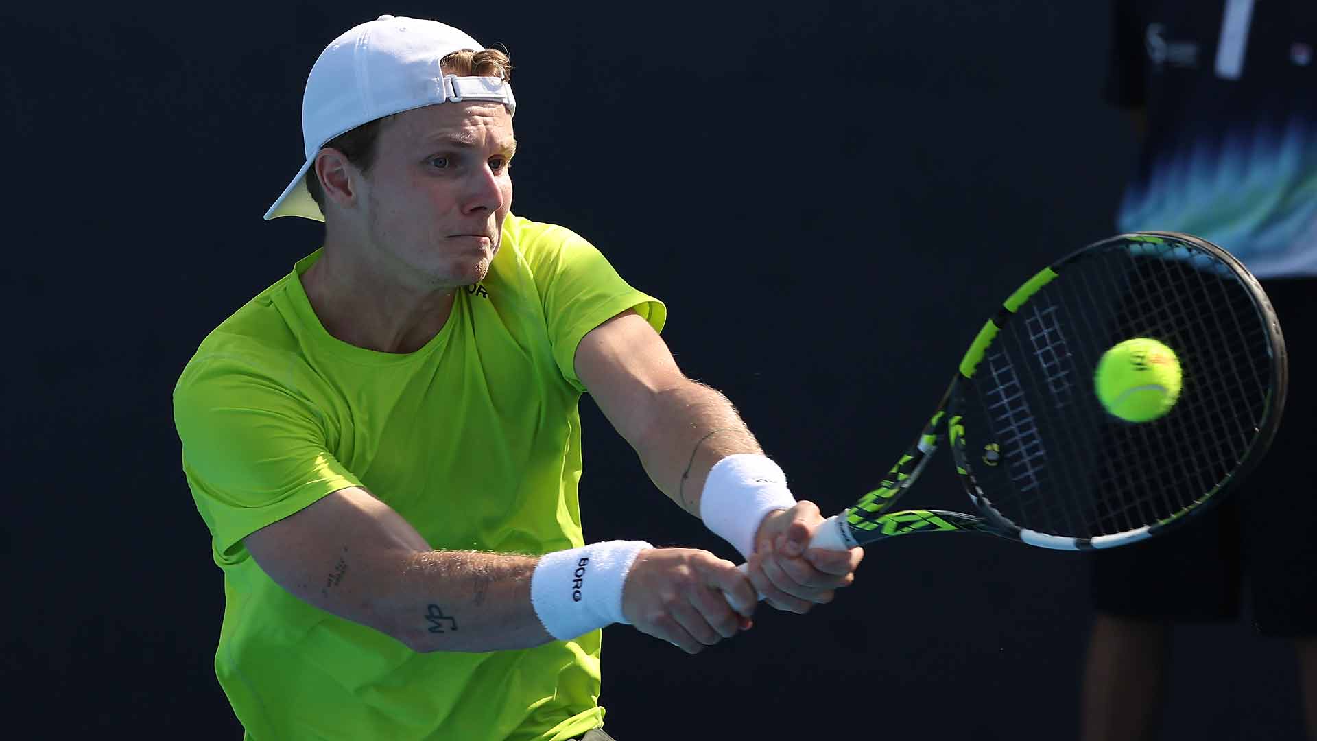 Jesper de Jong was one of 30 players in 2025 to benefit from the ATP's Baseline programme.