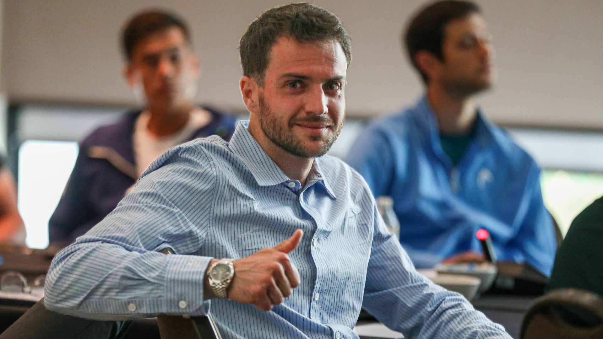 Pedro Martinez is a member of the ATP Player Advisory Council.