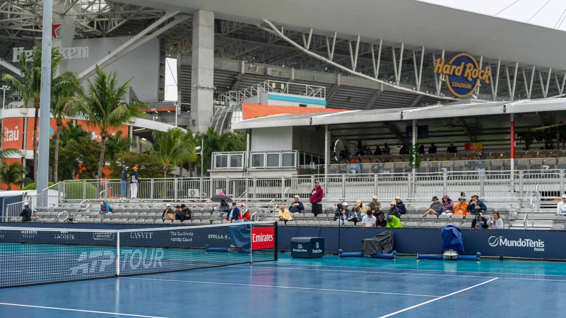 The Miami Open presented by Itau first round will begin Thursday.