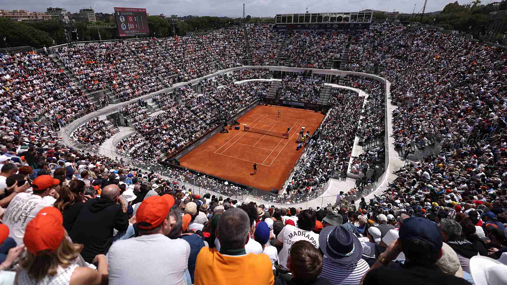 The 2026 Internazionali BNL D'Italia semi-finals will take place on Friday 15 May.