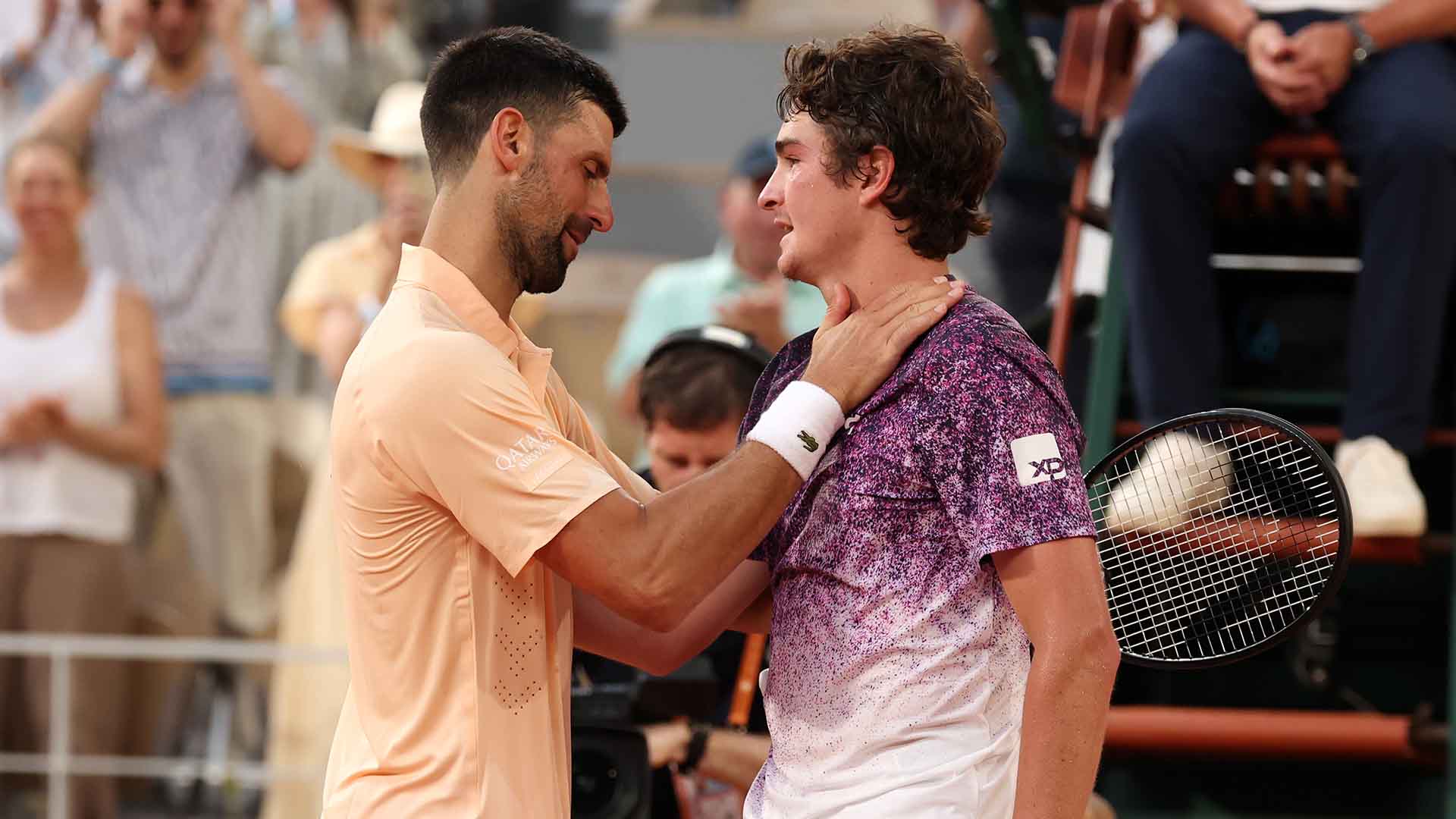 Novak Djokovic, Joao Fonseca