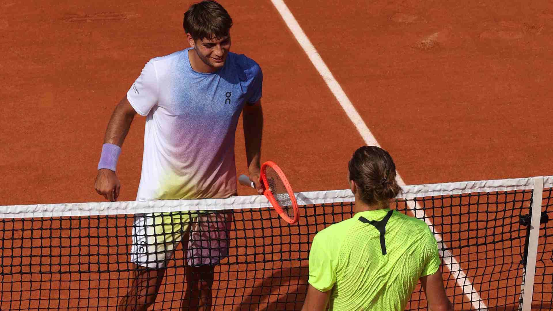 Flavio Cobolli and Alexander Zverev will play in the Roland Garros final Sunday.