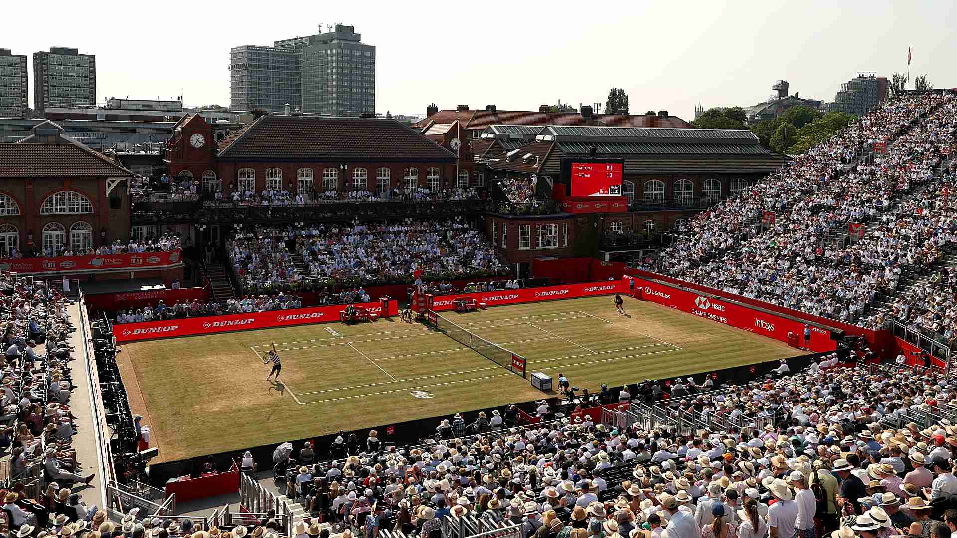 The HSBC Champiosnhips is an ATP 500 grass-court event played at The Queen's Club in London, UK.