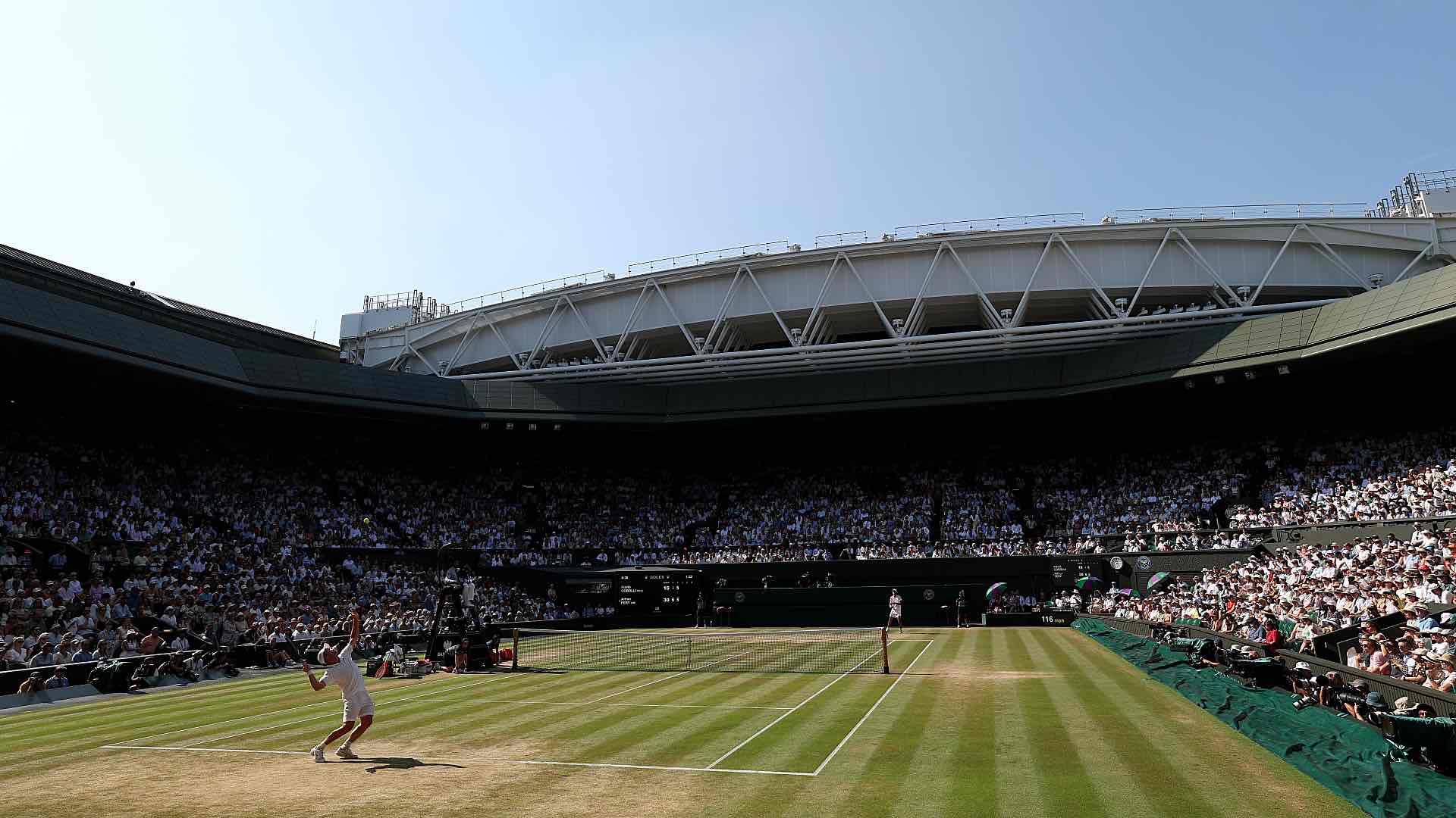 The 2026 Wimbledon men's singles final takes place on Sunday, 12 July.