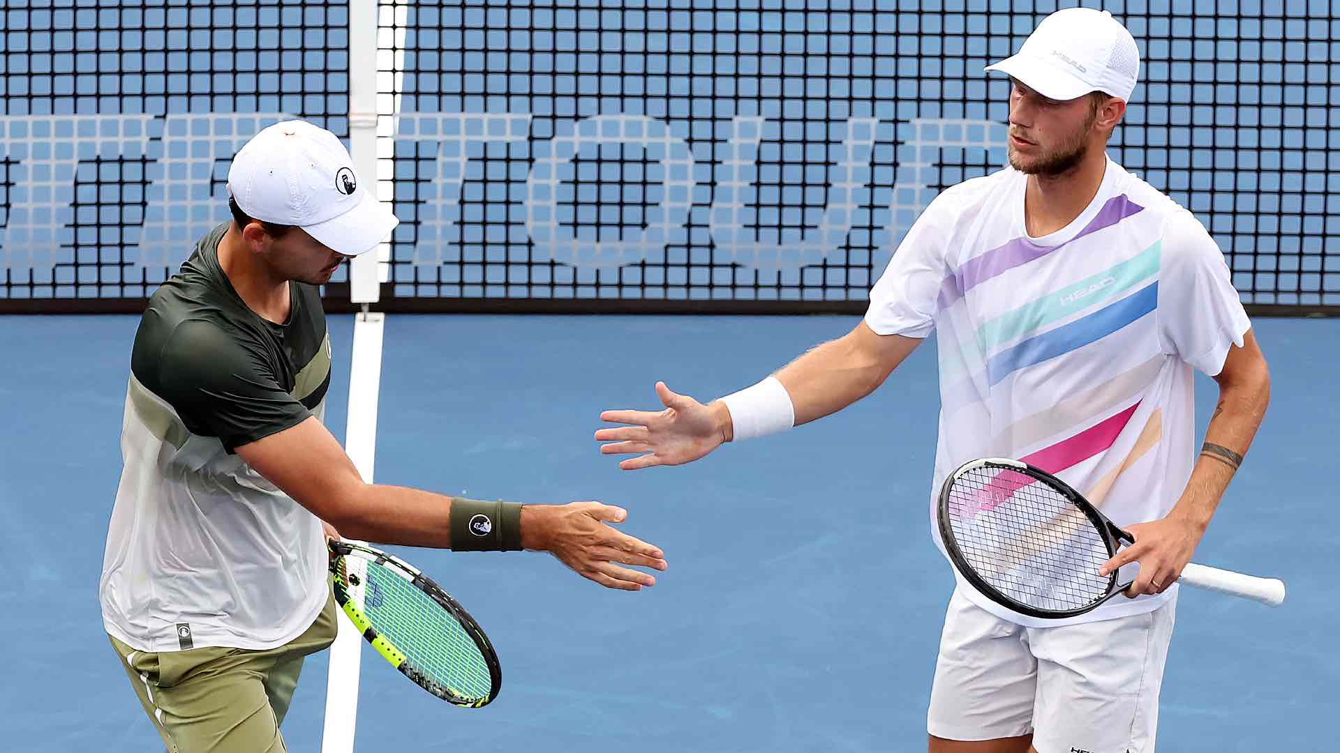 Petr Nouza and Neil Oberleitner win the Winston-Salem Open doubles crown.