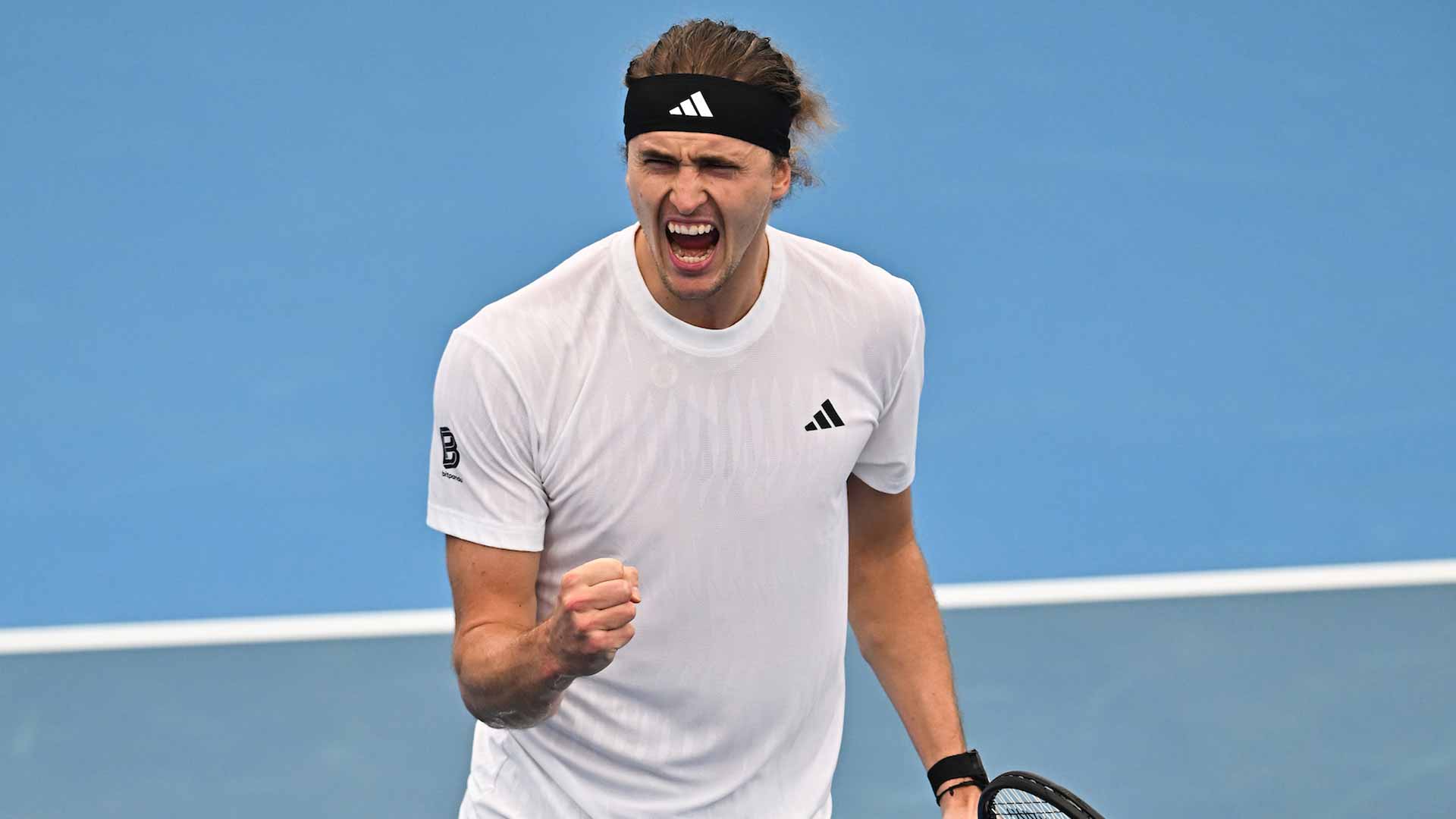Alexander Zverev defeats Tallon Griekspoor 7-5, 6-0 in Sydney on Sunday.